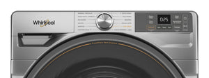 Whirlpool - 4.5 cu. ft. Smart Front Load ENERGY STAR® Washer with FreshFlow™ Vent System #radiantsilver