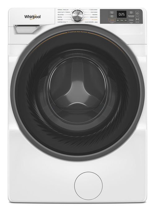 Whirlpool - 4.5 cu. ft. Smart Front Load ENERGY STAR® Washer with FreshFlow™ Vent System #white