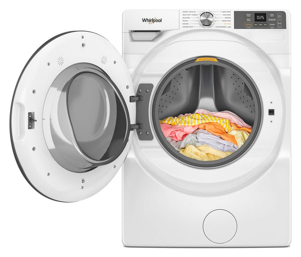 Whirlpool - 4.5 cu. ft. Smart Front Load ENERGY STAR® Washer with FreshFlow™ Vent System #white