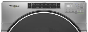 5.0 cu. ft. Front Load Washer with Load & Go™ XL Dispenser #chromeshadow