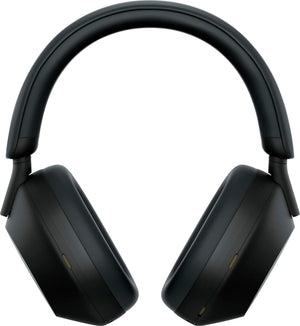 Sony - WH-1000XM5 Wireless Noise Cancelling Over-the-Ear Headphones - Black