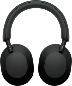 Sony - WH-1000XM5 Wireless Noise Cancelling Over-the-Ear Headphones - Black