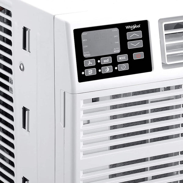 Whirlpool - 550 Sq. Ft. 12,000 BTU Window Air Conditioner - White