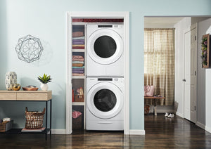 7.4 cu.ft Front Load Heat Pump Dryer with Intiutitive Touch Controls, Advanced Moisture Sensing