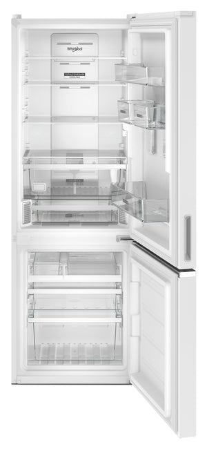 Whirlpool - 24-inch Wide Garage-Ready Bottom-Freezer Refrigerator - 12.9 cu. ft. #white
