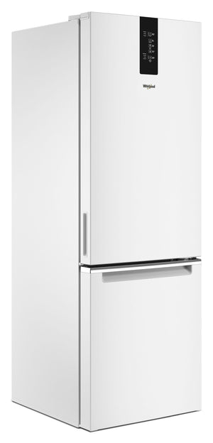 Whirlpool - 24-inch Wide Garage-Ready Bottom-Freezer Refrigerator - 12.9 cu. ft. #white