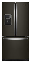 30-inch Wide French Door Refrigerator - 20 cu. ft. #blackstainless