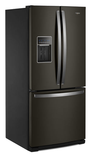 30-inch Wide French Door Refrigerator - 20 cu. ft. #blackstainless