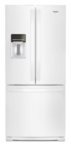 30-inch Wide French Door Refrigerator - 20 cu. ft. #white
