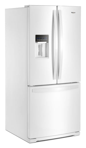 30-inch Wide French Door Refrigerator - 20 cu. ft. #white