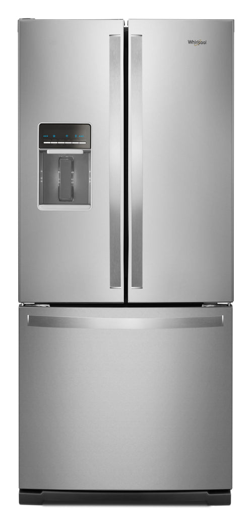 30-inch Wide French Door Refrigerator - 20 cu. ft. #stainless