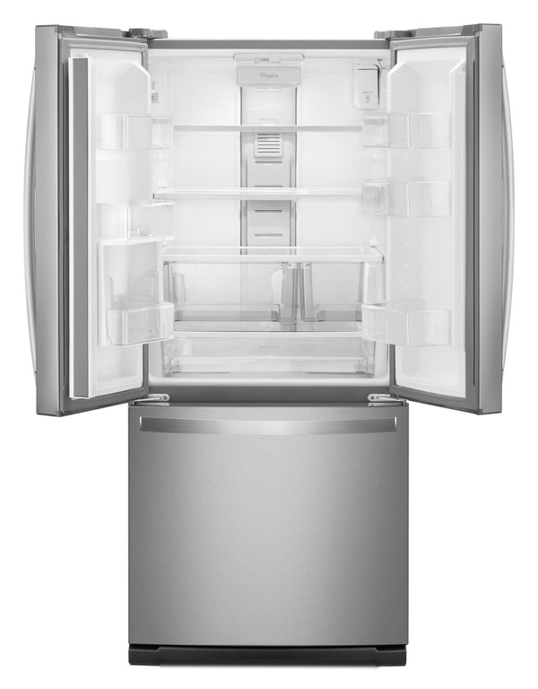 30-inch Wide French Door Refrigerator - 20 cu. ft. #stainless