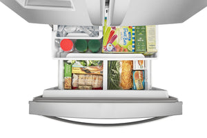 30-inch Wide French Door Refrigerator - 20 cu. ft. #stainless