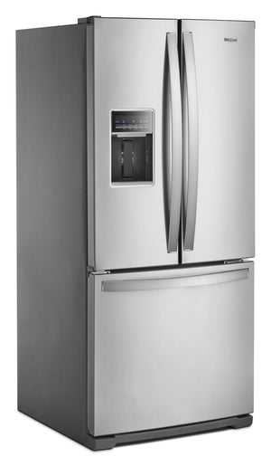 30-inch Wide French Door Refrigerator - 20 cu. ft. #stainless