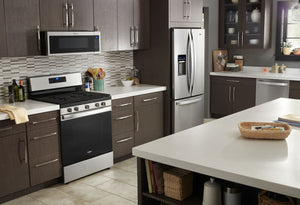 30-inch Wide French Door Refrigerator - 20 cu. ft. #stainless