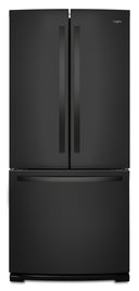 30-inch Wide French Door Refrigerator - 20 cu. ft. #black