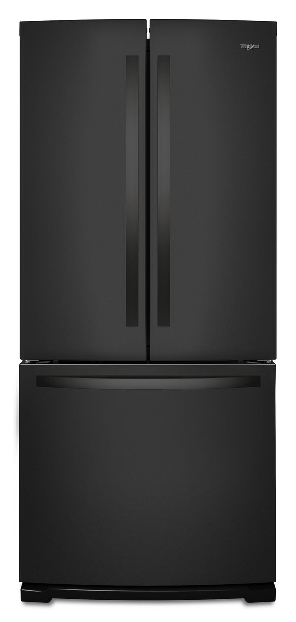 30-inch Wide French Door Refrigerator - 20 cu. ft. #black