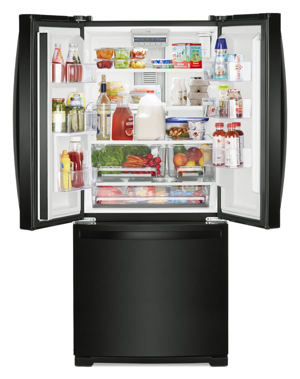 30-inch Wide French Door Refrigerator - 20 cu. ft. #black