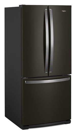 30-inch Wide French Door Refrigerator - 20 cu. ft. #blackstainless