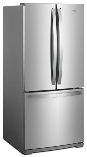 30-inch Wide French Door Refrigerator - 20 cu. ft. #stainless