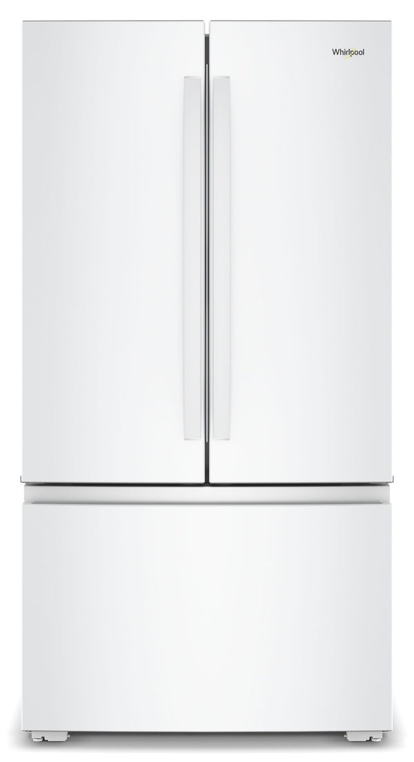 36-inch Wide True Counter Depth 3-Door French Door Refrigerator - 24 cu. ft. #white