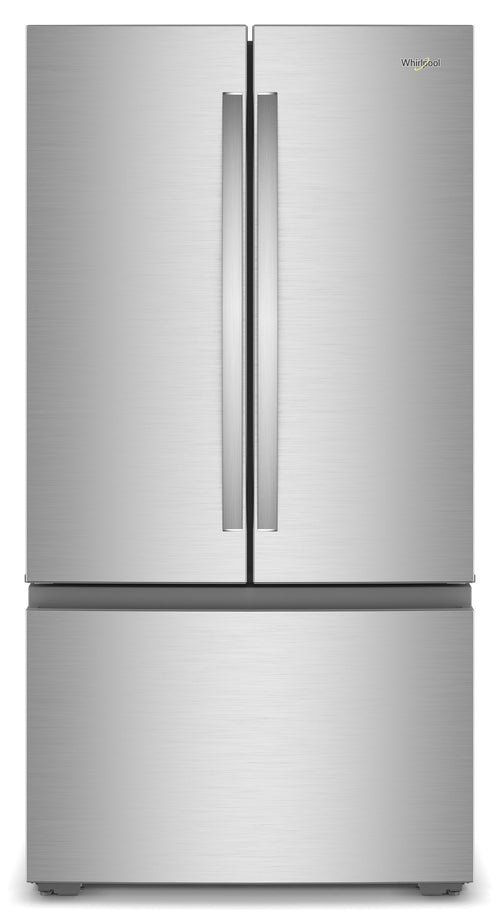 36-inch Wide True Counter Depth 3-Door French Door Refrigerator - 24 cu. ft. #stainless