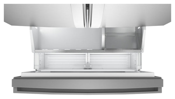 36-inch Wide True Counter Depth 3-Door French Door Refrigerator - 24 cu. ft. #stainless