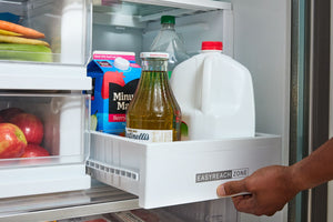 36-inch Wide True Counter-Depth 3-Door French Door Refrigerator - 23.4 cu. ft. #blackstainless