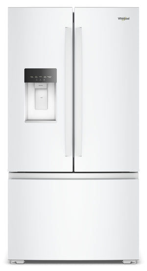 36-inch Wide True Counter-Depth 3-Door French Door Refrigerator - 23.4 cu. ft. #white