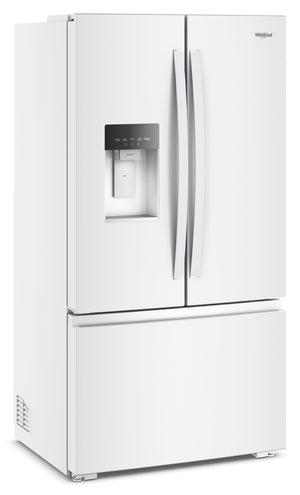 36-inch Wide True Counter-Depth 3-Door French Door Refrigerator - 23.4 cu. ft. #white