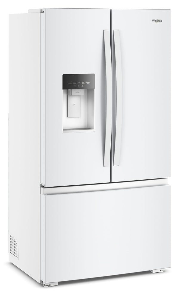 36-inch Wide True Counter-Depth 3-Door French Door Refrigerator - 23.4 cu. ft. #white