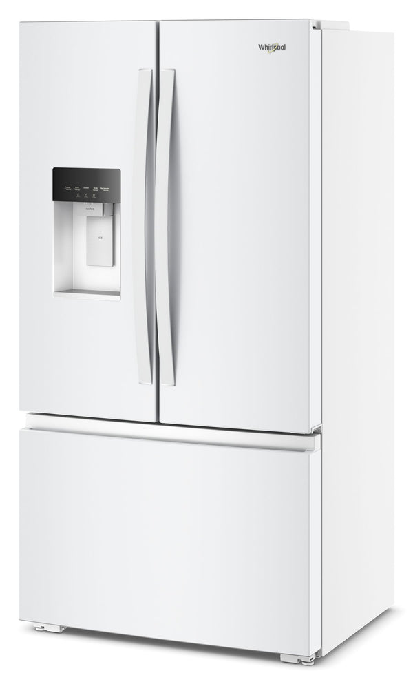 36-inch Wide True Counter-Depth 3-Door French Door Refrigerator - 23.4 cu. ft. #white