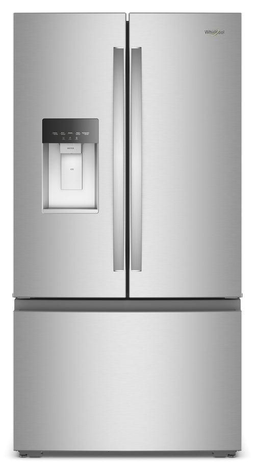 36-inch Wide True Counter-Depth 3-Door French Door Refrigerator - 23.4 cu. ft. #stainless