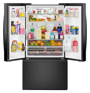 36-Inch French Door Refrigerator with Interior Water Dispenser - 31 cu. ft. #black