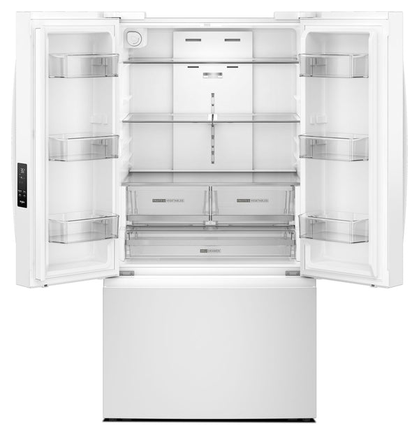 36-Inch French Door Refrigerator with Interior Water Dispenser - 31 cu. ft. #white
