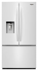 36-Inch French Door Refrigerator with In-Door Water and Ice Maker - 30 cu. ft. #white