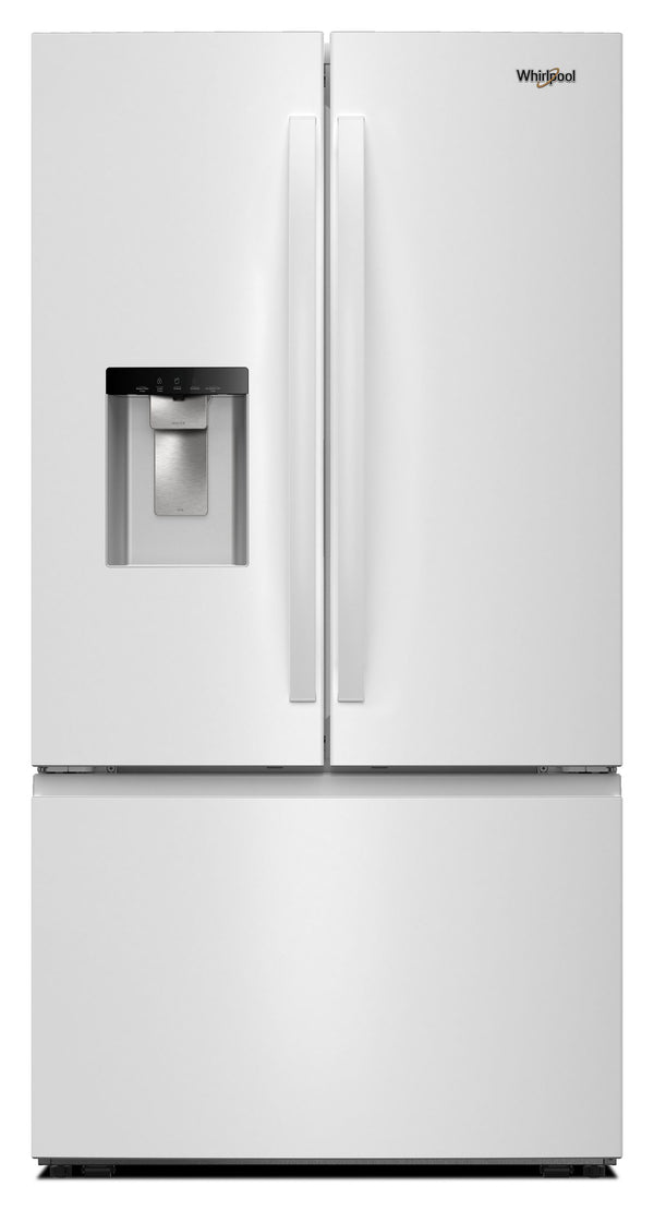 36-Inch French Door Refrigerator with In-Door Water and Ice Maker - 30 cu. ft. #white