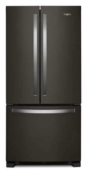 33-inch Wide French Door Refrigerator - 22 cu. ft. #blackstainless