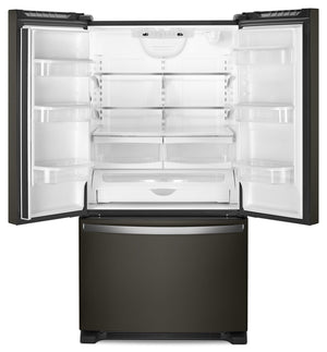 33-inch Wide French Door Refrigerator - 22 cu. ft. #blackstainless