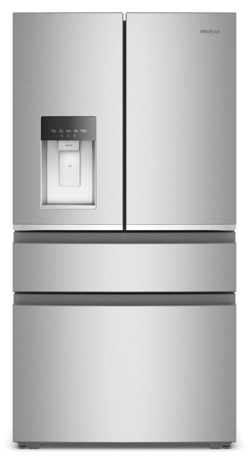 36-inch Wide True Counter Depth 4-Door French Door Refrigerator - 22 cu. ft. #stainless