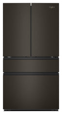 Whirlpool® 30 Cu. Ft. Family-Sized Capacity French Door Refrigerator with Flexible Temperature Drawer #blackstainless
