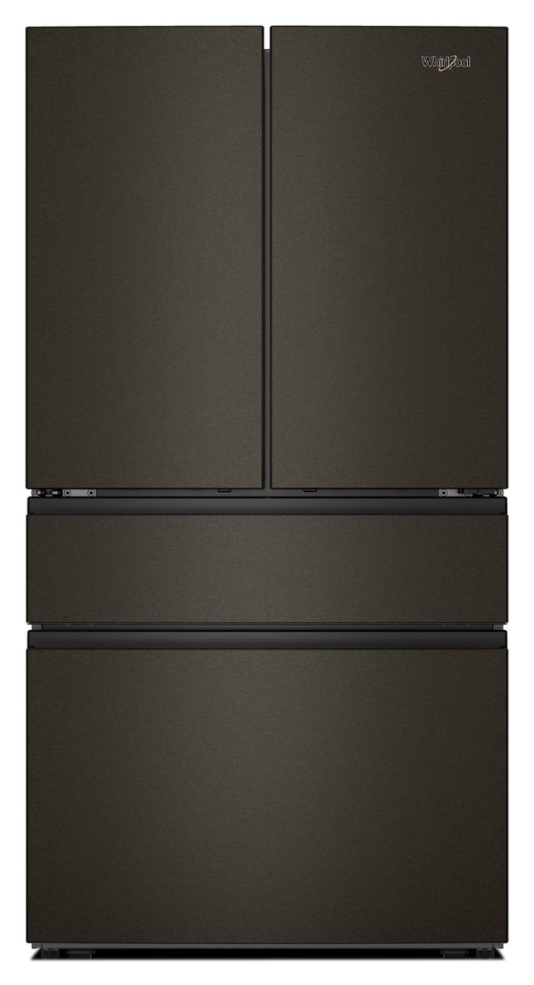 Whirlpool® 30 Cu. Ft. Family-Sized Capacity French Door Refrigerator with Flexible Temperature Drawer #blackstainless