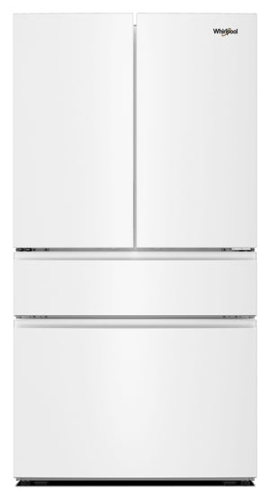 Whirlpool® 30 Cu. Ft. Family-Sized Capacity French Door Refrigerator with Flexible Temperature Drawer #white
