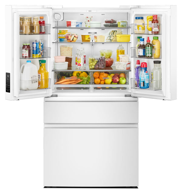 Whirlpool® 30 Cu. Ft. Family-Sized Capacity French Door Refrigerator with Flexible Temperature Drawer #white