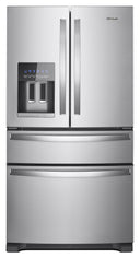 36-Inch Wide French Door Bottom Mount Refrigerator - 25 cu. ft. #stainless