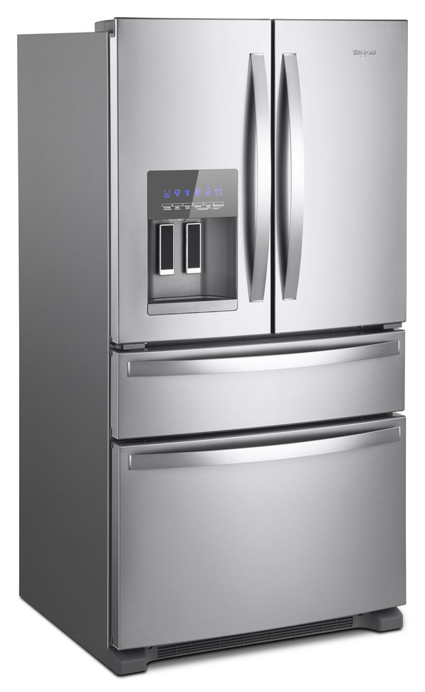 36-Inch Wide French Door Bottom Mount Refrigerator - 25 cu. ft. #stainless