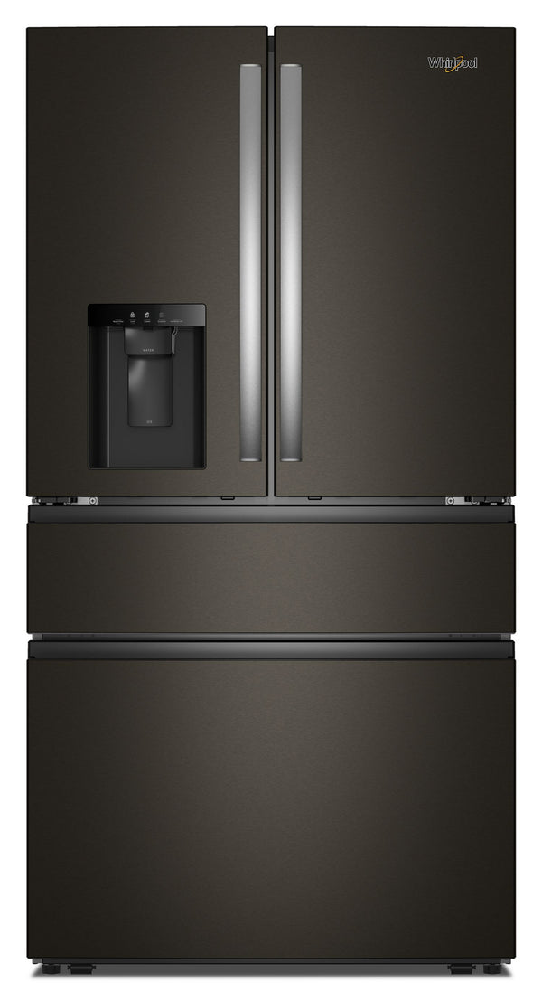 Whirlpool® 29 Cu. Ft. Family-Sized Capacity French Door Refrigerator with Flexible Temperature Drawer #blackstainless