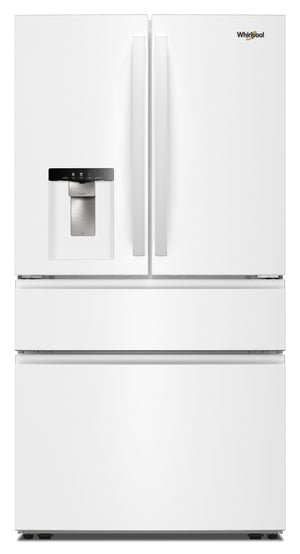 Whirlpool® 29 Cu. Ft. Family-Sized Capacity French Door Refrigerator with Flexible Temperature Drawer #white