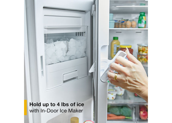 Whirlpool® 29 Cu. Ft. Family-Sized Capacity French Door Refrigerator with Flexible Temperature Drawer #white