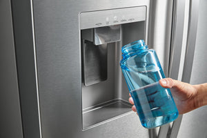Whirlpool® 29 Cu. Ft. Family-Sized Capacity French Door Refrigerator with Flexible Temperature Drawer #stainless